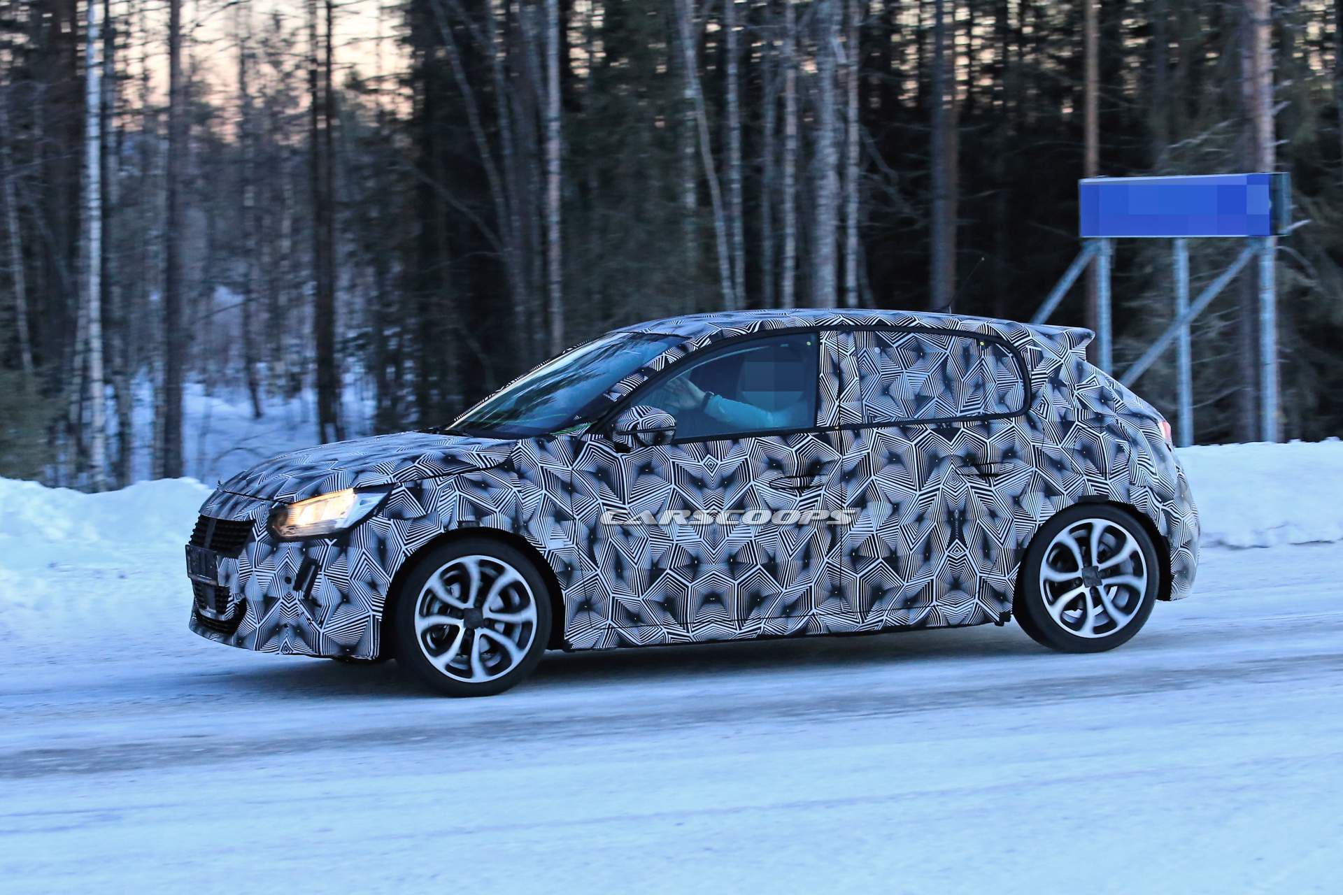 2020 Peugeot 208 spy shots 12 All-New 2020 Peugeot 208 Arriving This Year With Pure-Electric Range-Topper