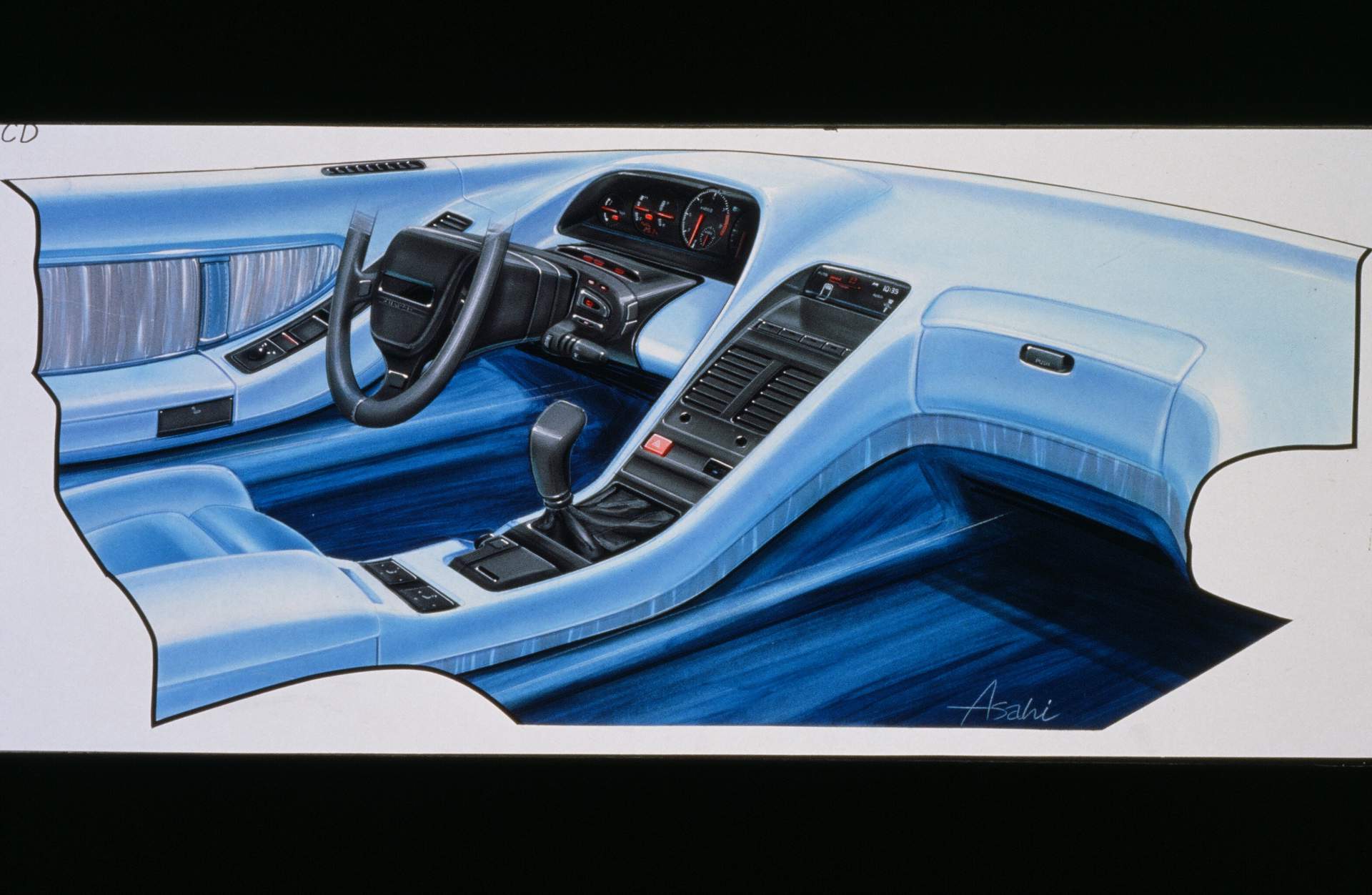 Original NSX Sketch Acura Marks 30 Years Of NSX With Throwback Video And Photo Gallery