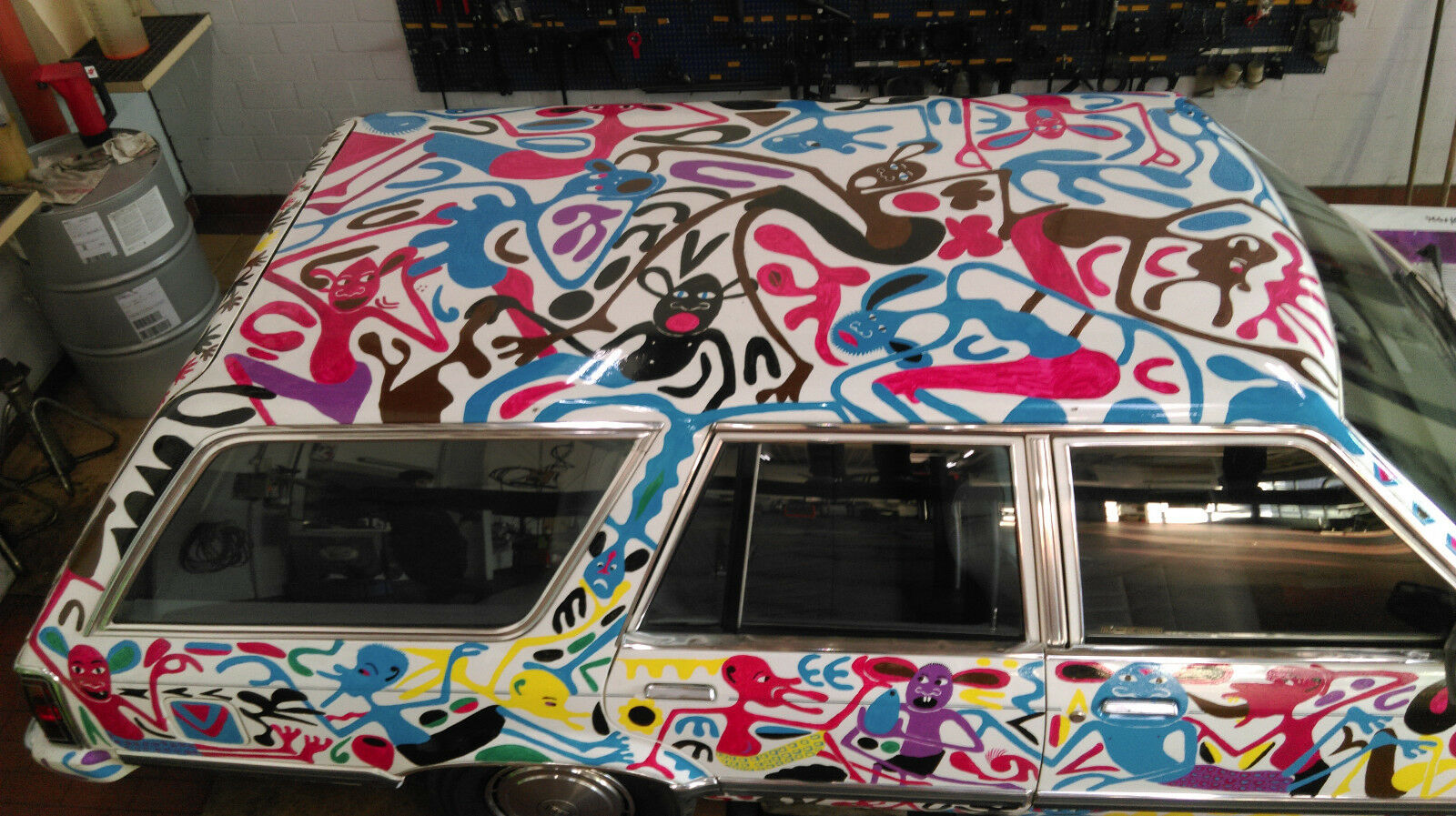Ford-Art-Car-7 A 1983 Ford LTD Station Wagon “Art Car” Worth $2.25 Million? Are You Nuts?