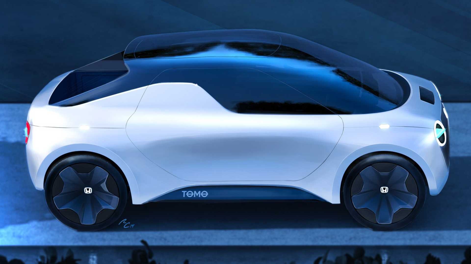 Honda Tomo Concept-2 Honda Tomo Concept: An Electric Transformer That Changes From Coupe To Pickup