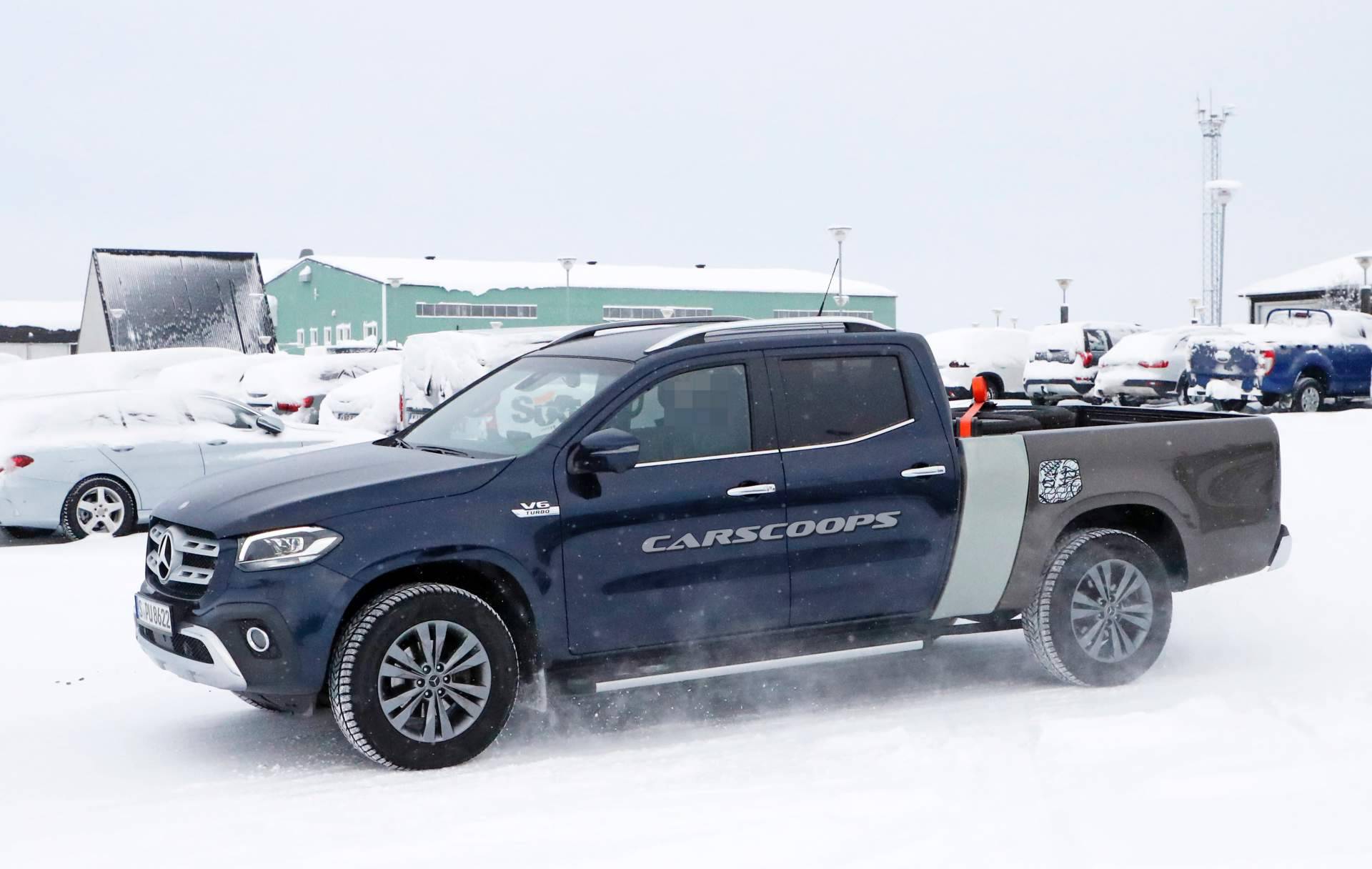 Mercedes-Benz X-Class with long bed spy shots 5 Is Mercedes-Benz Bringing A Longer-Bed X-Class To The US?