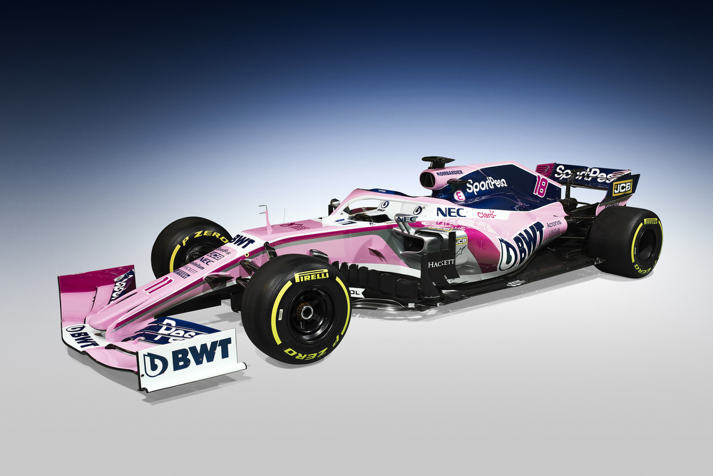 force india unveils 2019 f1 car 1 Goodbye Force India, Hello Racing Point F1 With Your Very Pink Livery