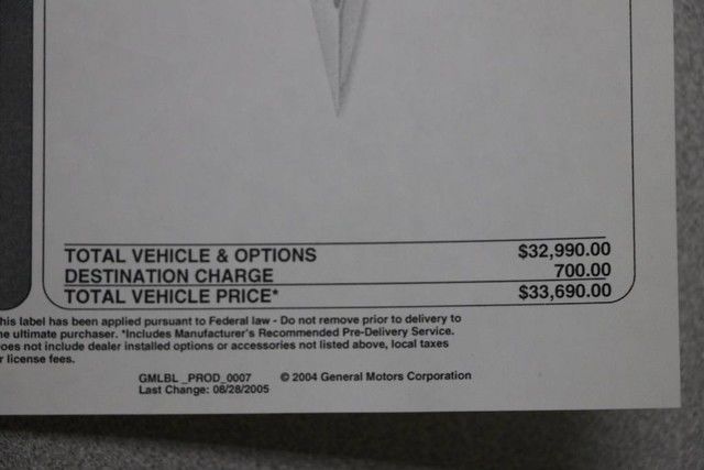 2006 pontiac gto lowest mileage 45 2006 Pontiac GTO Could Be The Lowest Mileage Example In The World