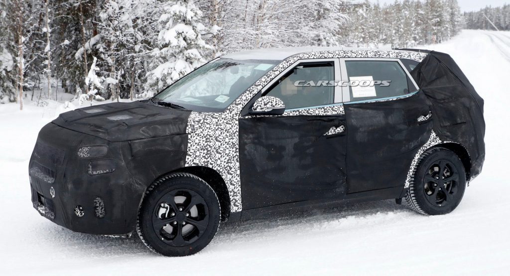 New Kia Crossover Spotted Testing, Looks Like The Production Version Of SP Concept