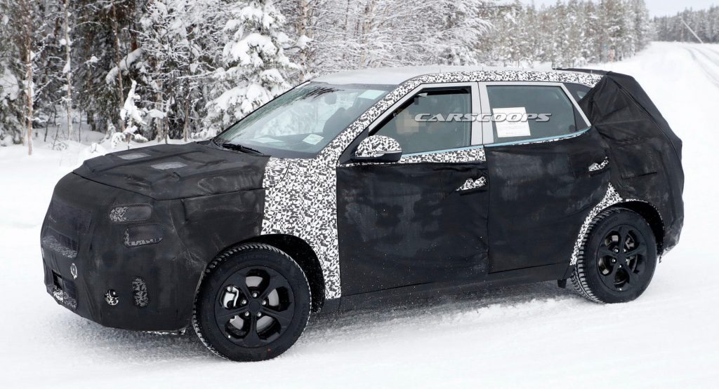 New Kia Crossover Spotted Testing, Looks Like The Production Version Of SP Concept