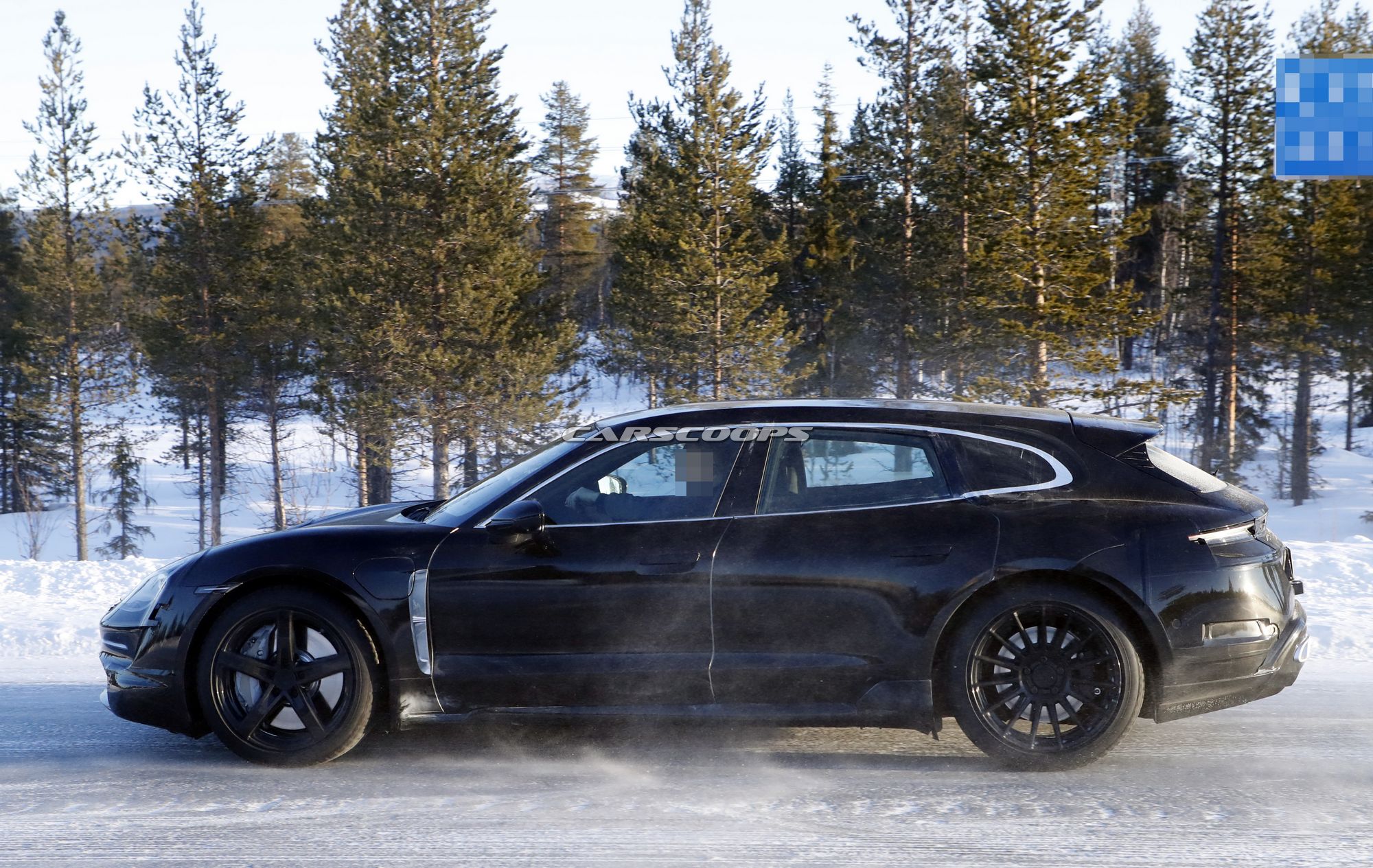 Porsche-Taycan-Sport-Turismo-Spy-Shots-10 Porsche Taycan Sport Turismo Adds A Dash Of Practicality And Style