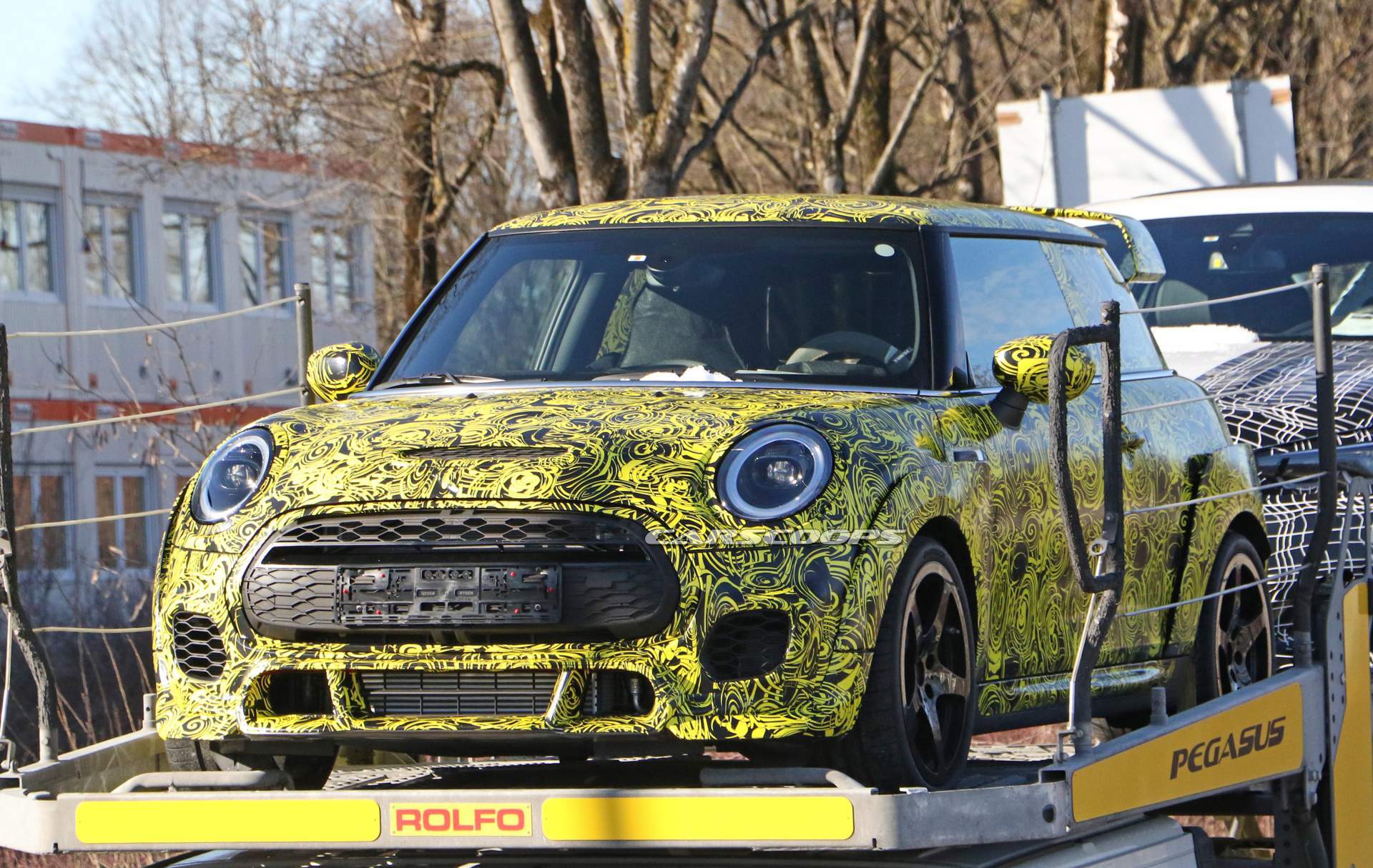 2020 Mini JCW GP spy shots 1 2020 Mini JCW GP Shows Wild Production Bodykit For The First Time