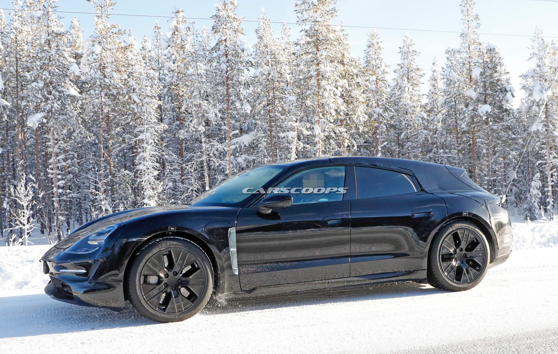 2020 Porsche Taycan Sport Turismo spy shots 5 Porsche Taycan Sport Turismo Adds A Dash Of Practicality And Style