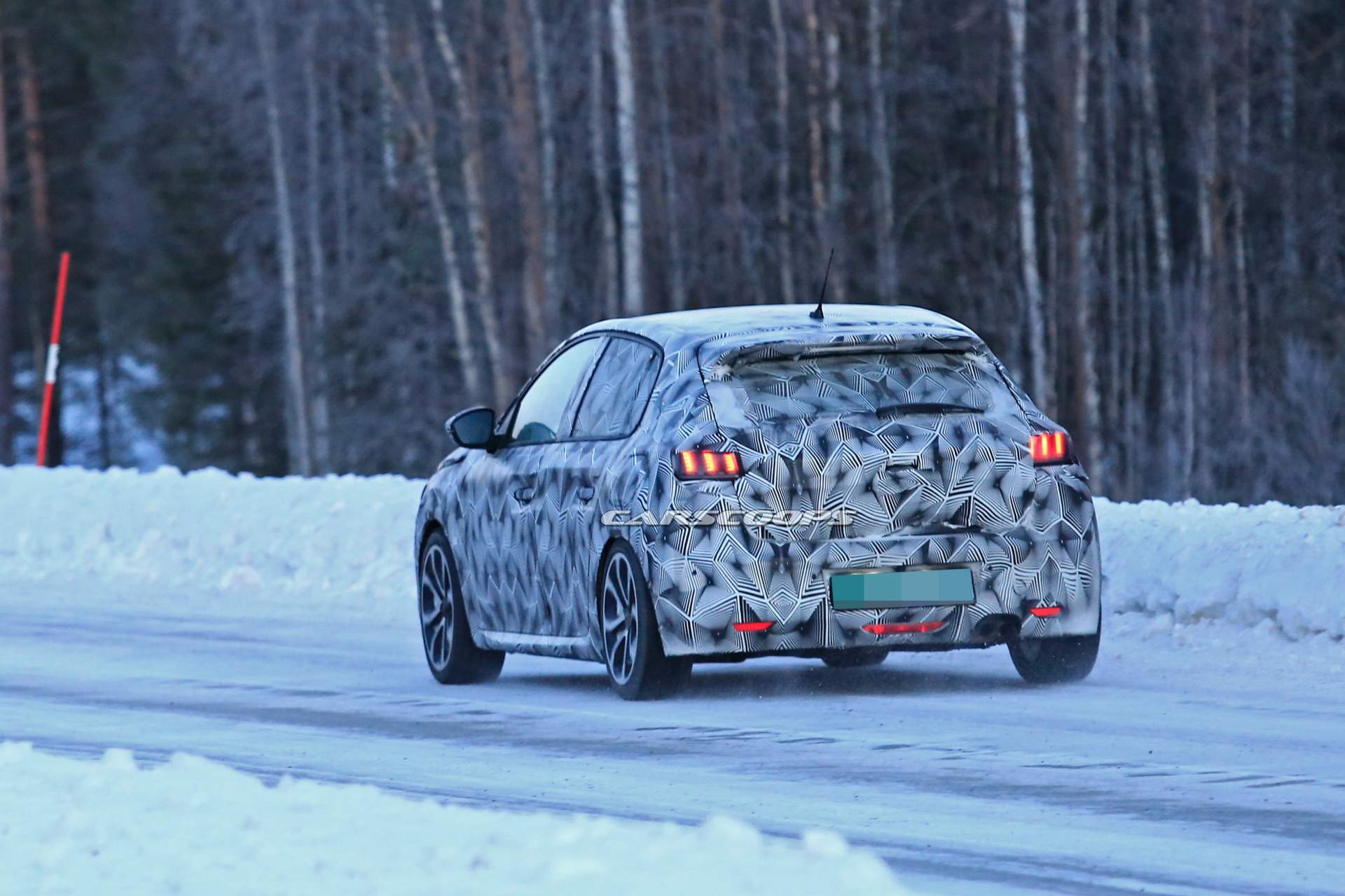 2020 Peugeot 208 spy shots 17 All-New 2020 Peugeot 208 Arriving This Year With Pure-Electric Range-Topper