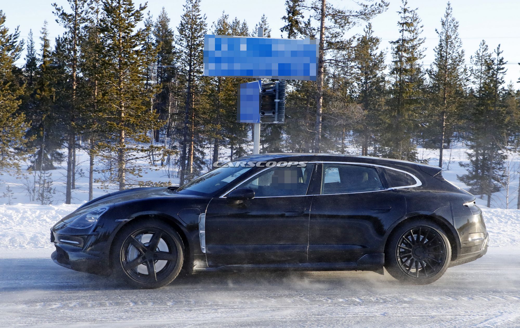 Porsche-Taycan-Sport-Turismo-Spy-Shots-9 Porsche Taycan Sport Turismo Adds A Dash Of Practicality And Style