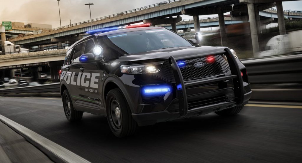  2020 Ford Explorer Interceptor Has A Trick Up Its Sleeves To Protect Officers From Rear-End Crashes