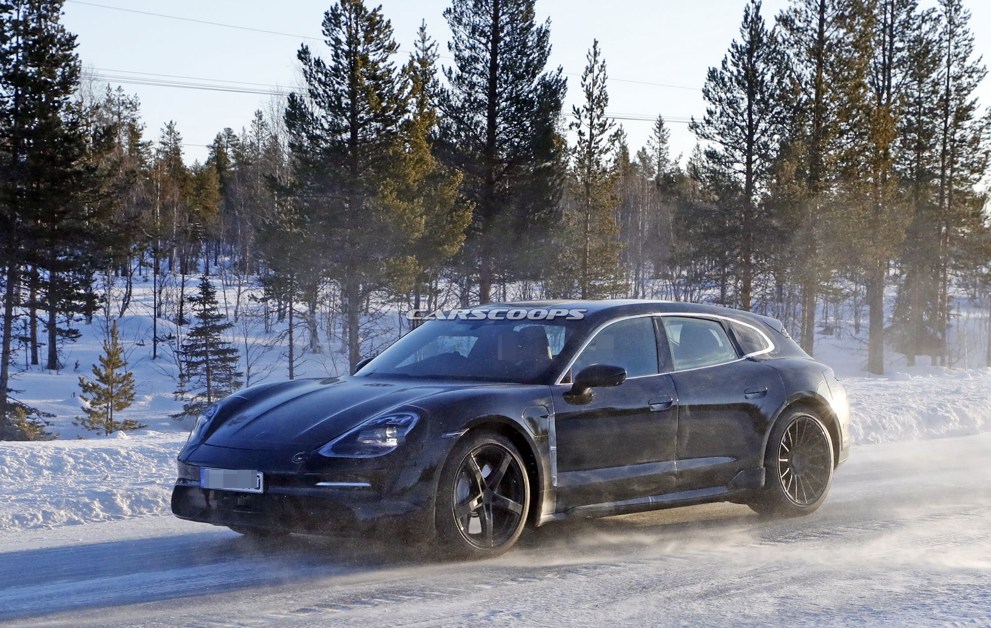 Porsche-Taycan-Sport-Turismo-Spy-Shots-6 Porsche Taycan Sport Turismo Adds A Dash Of Practicality And Style