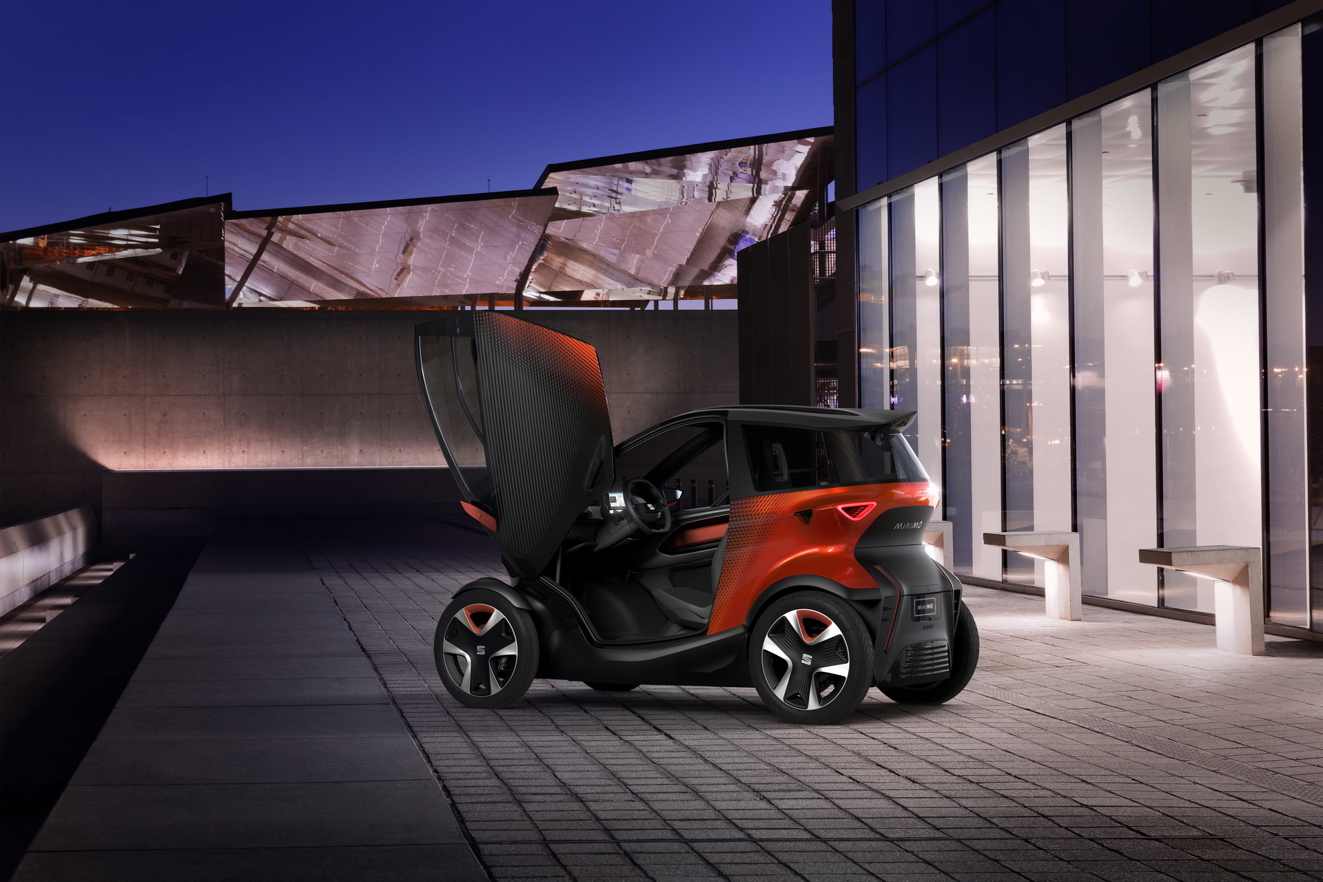 2019-Seat-Minimo-03 SEAT Electric Minimo Concept Balances Between Car And Bike, Enters Production In 2021