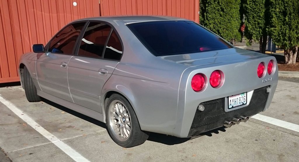  This BMW 5-Series E39 With Corvette Rear Implants Is Real