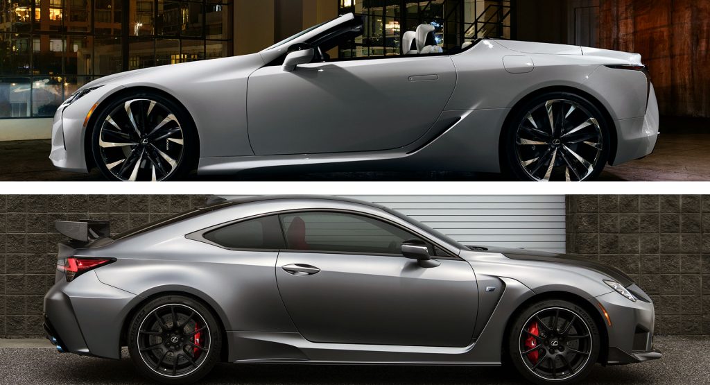  Lexus LC Convertible Concept And RC F Track Edition To Bow In Geneva Too