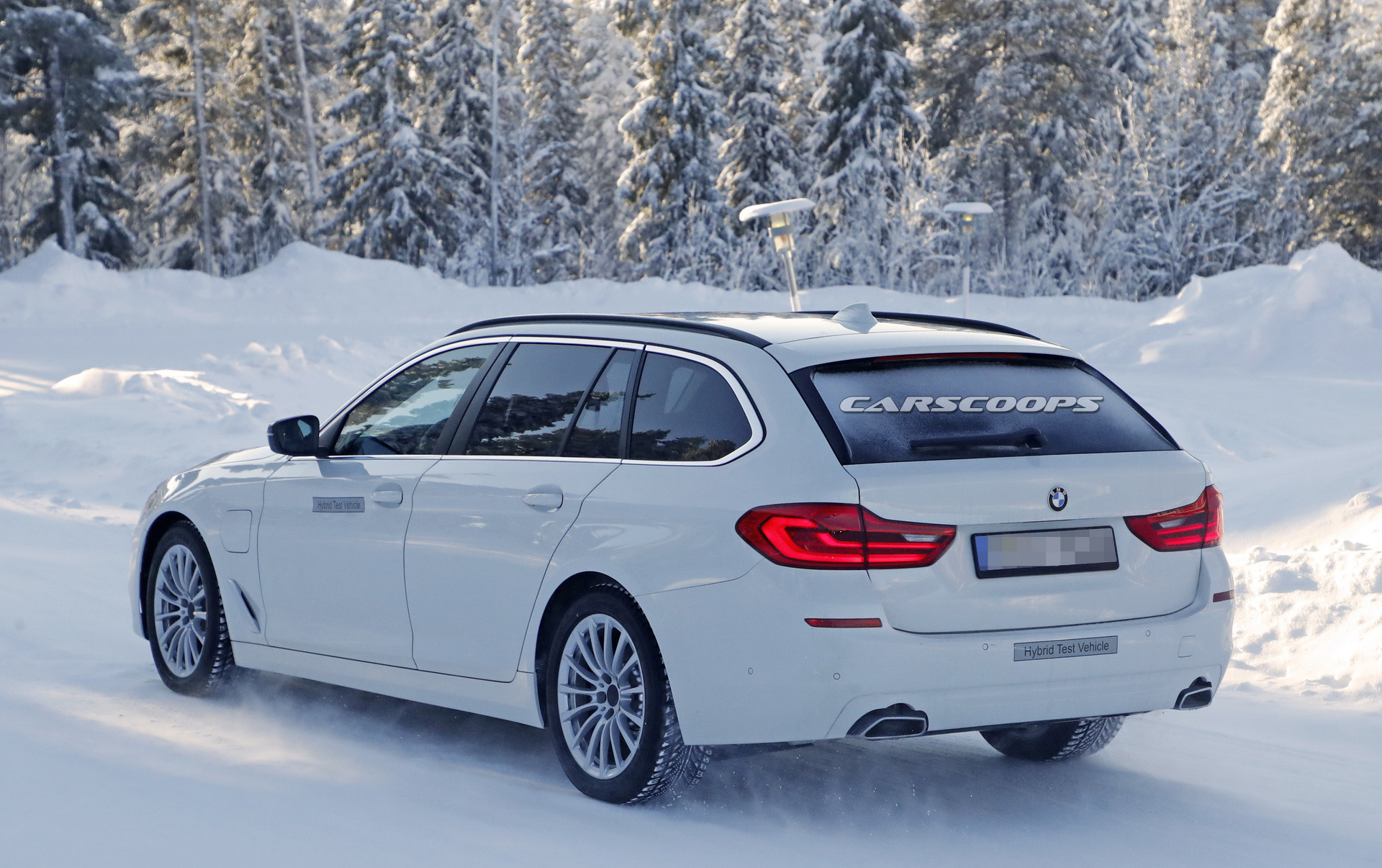 2020 bmw 530e iperformance touring spy 8 BMW Preparing 530e iPerformance Touring PHEV For 2019 Release (But Not For America)