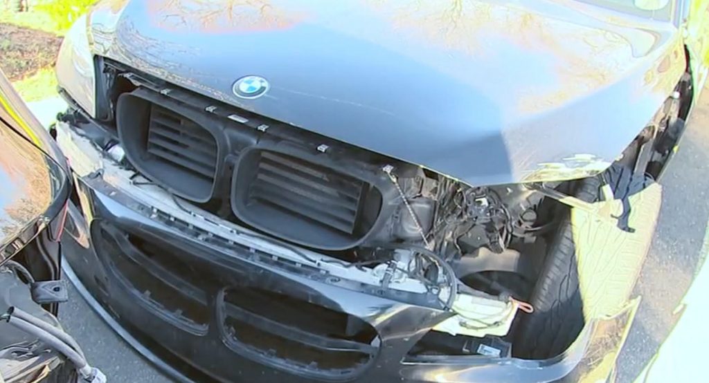 Tire Shop Totals Couple’s BMW, Still Forces Them To Pay