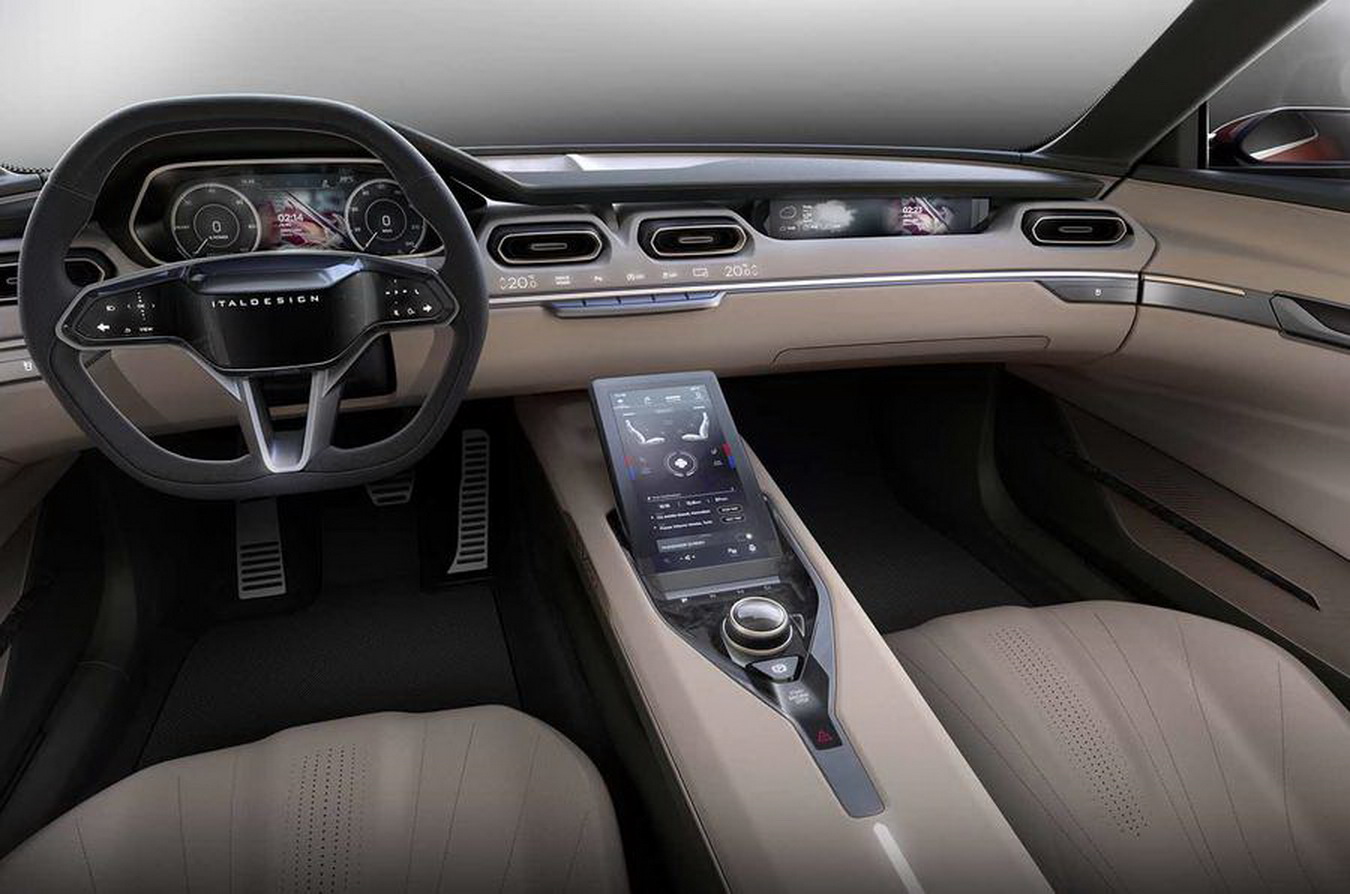 Italdesign DaVinci Concept 8 Italdesign DaVinci Concept Brings Gullwing Doors To Geneva