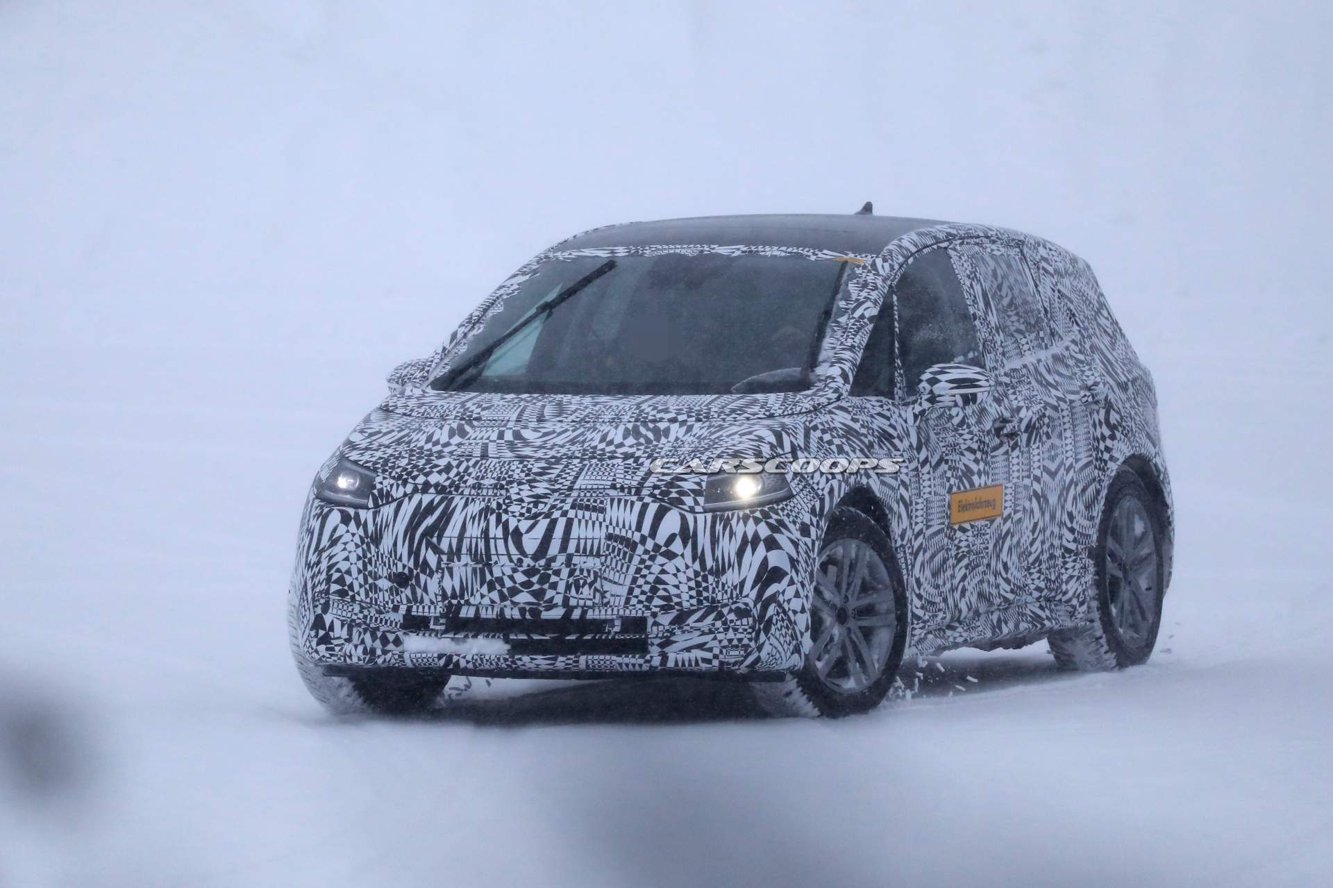 VW ID Neo spy shots 2 2020 VW ID Hatchback Spotted Testing Its Electric Powertrain In Extreme Winter Conditions