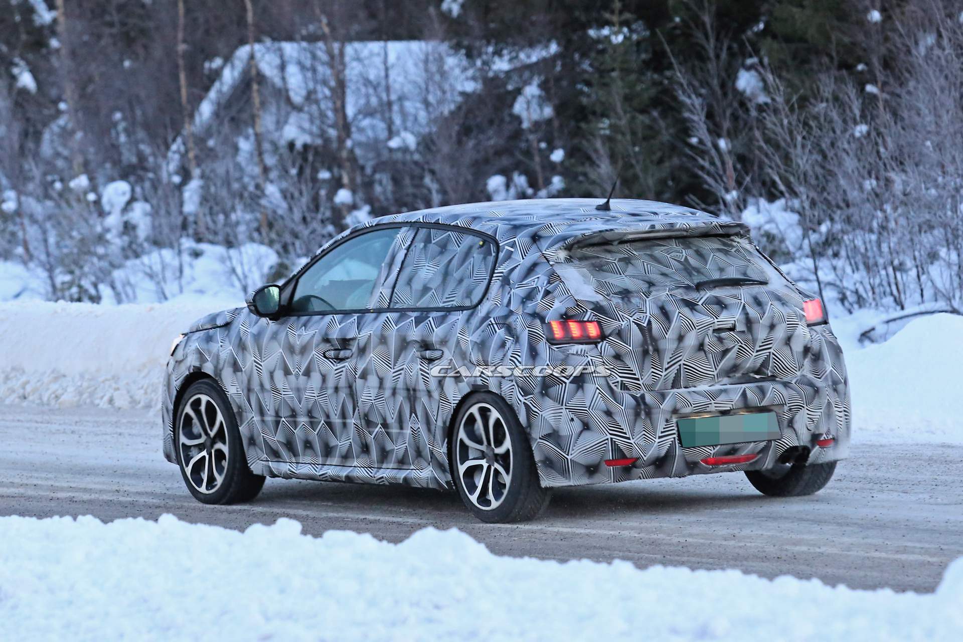 2020 Peugeot 208 spy shots 7 All-New 2020 Peugeot 208 Arriving This Year With Pure-Electric Range-Topper