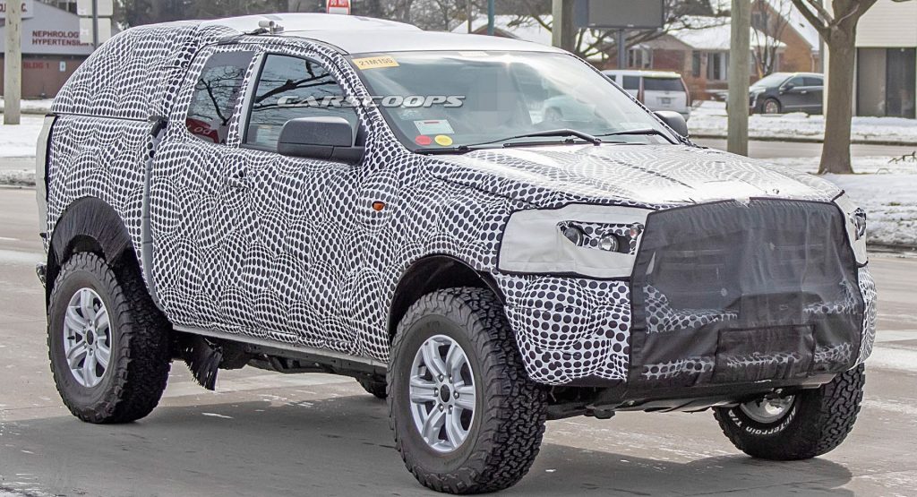  2020 Ford Bronco Mule Possibly Spied, Looks Pretty Hardcore