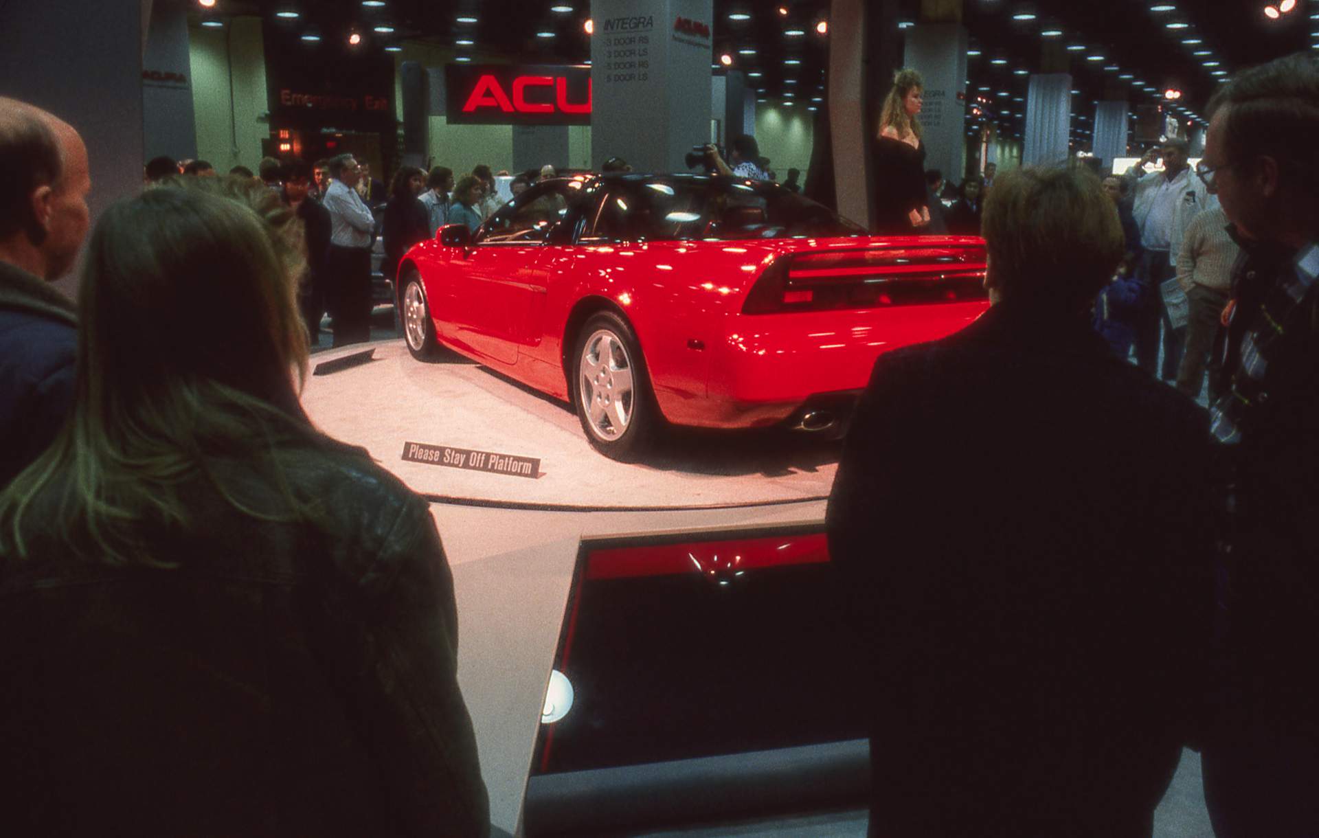 NS-X at 1989 Chicago Auto Show Acura Marks 30 Years Of NSX With Throwback Video And Photo Gallery