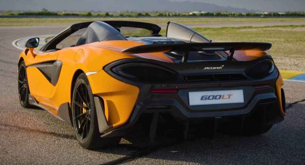  McLaren 600LT Spider Seems Awesome On Track, Can’t Wait For Full Reviews