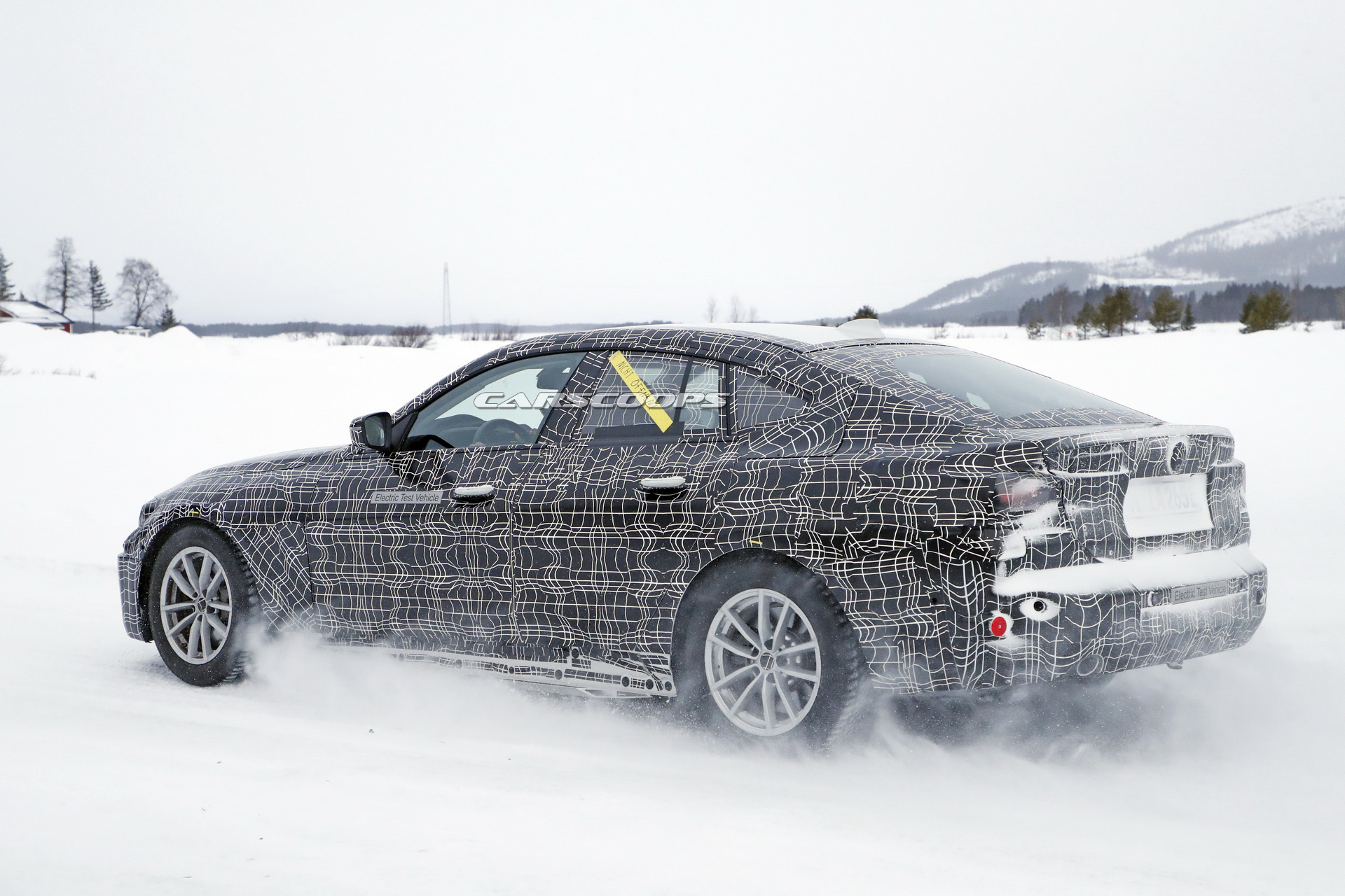bmw i4 winter testing spy shots 8 BMW i4 Getting Ready To Battle Tesla Model 3 And Polestar 2