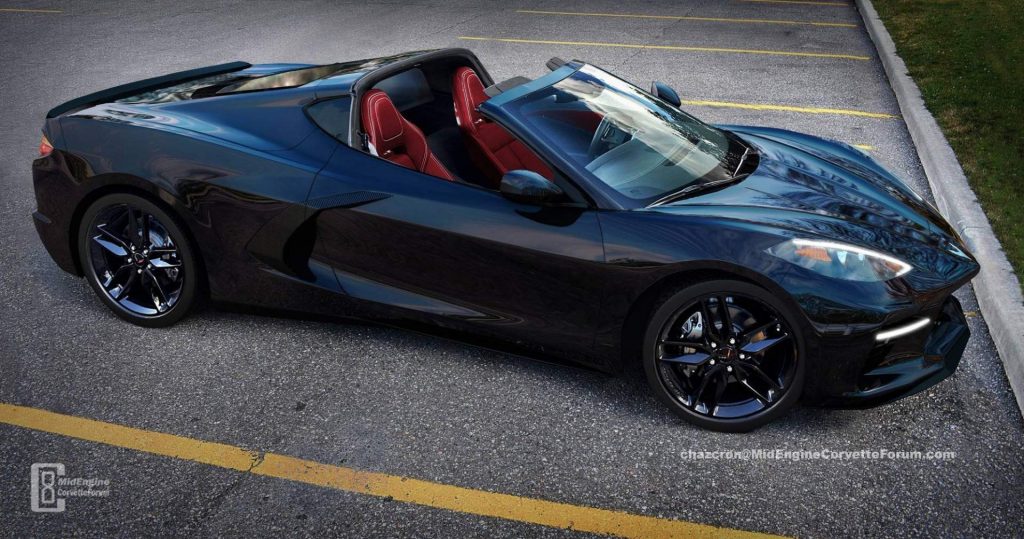  2020 Corvette C8 Envisioned With The Targa Top Down