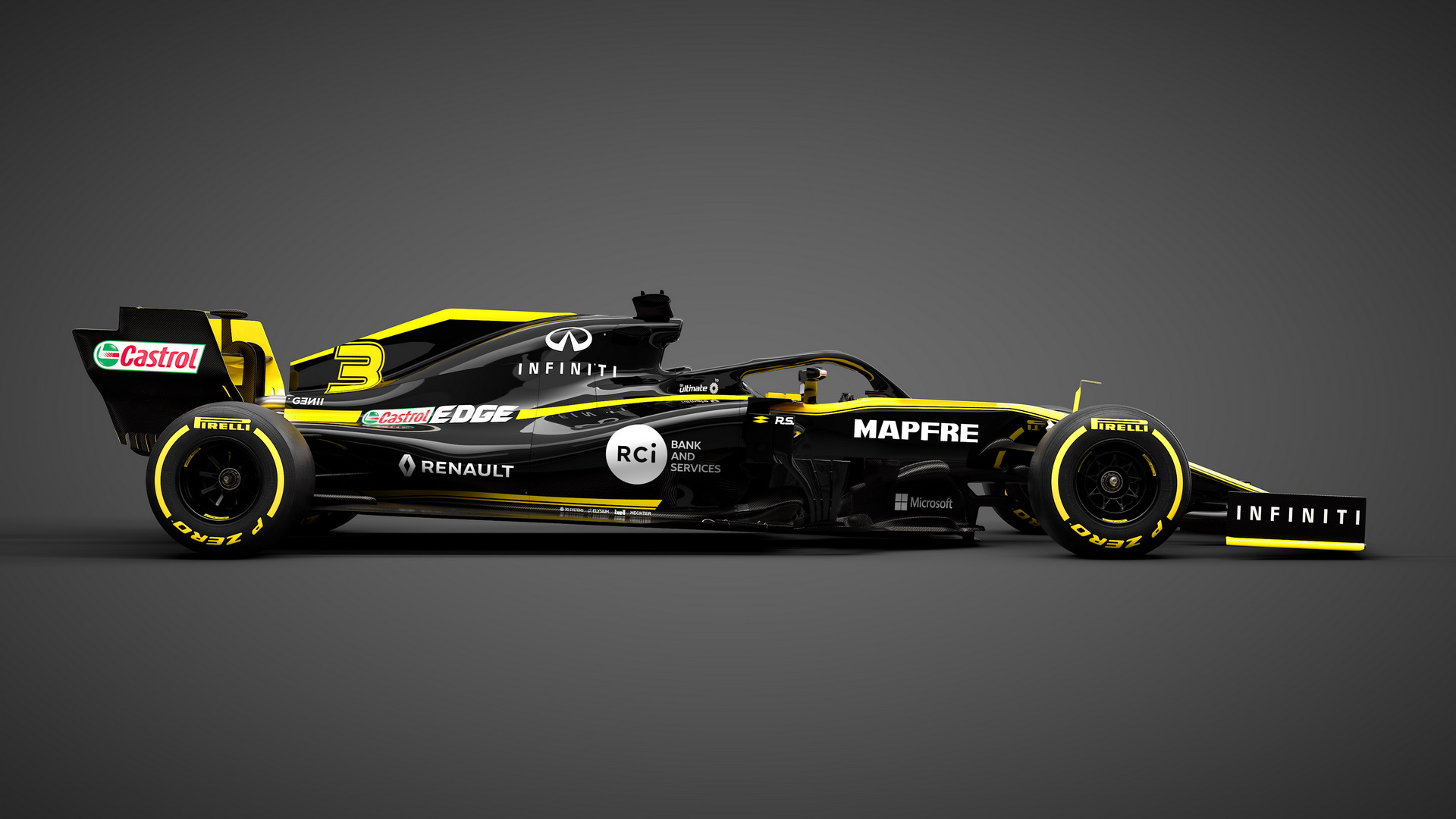 renault unveils 2019 formula 1 car 5 Renault Unveils New R.S.19 Formula 1 Car With Mildly Updated Livery