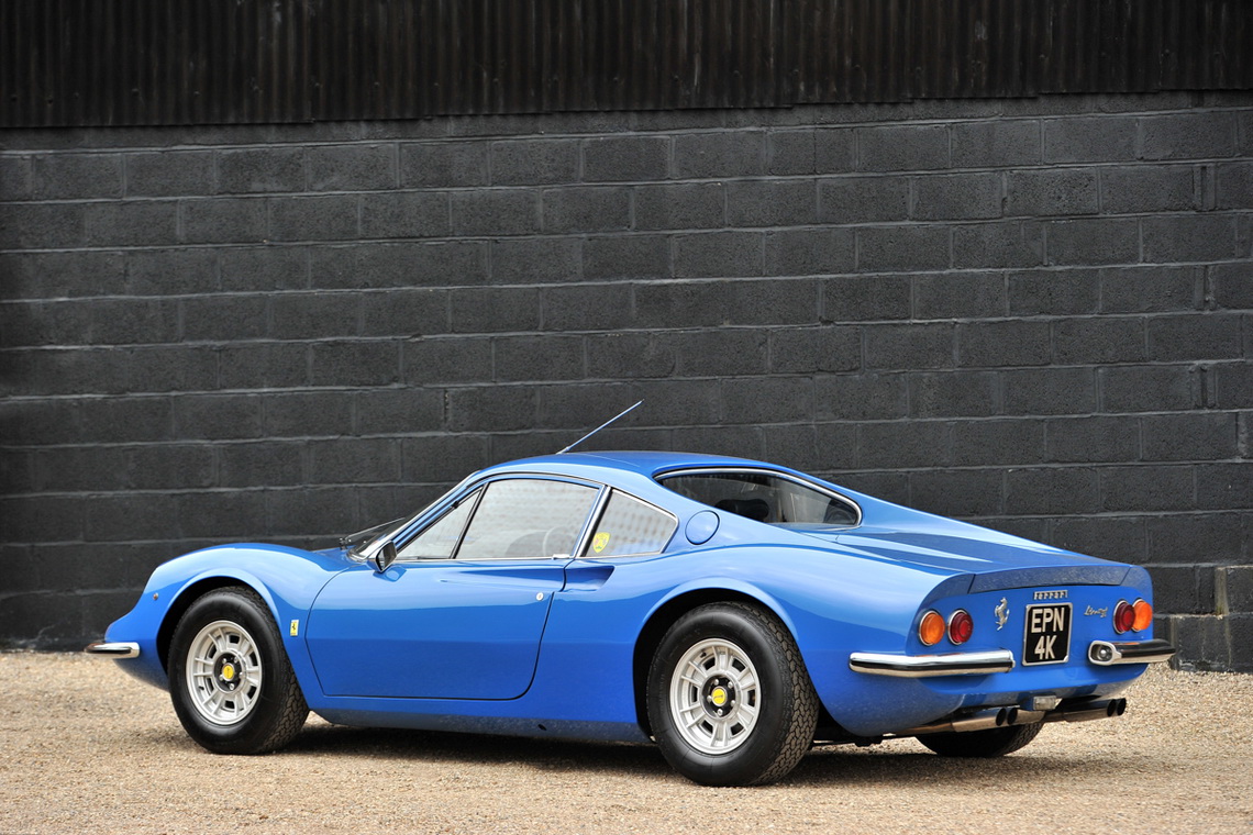 1972 ferrari dino azzuro rare auction 5 Blue 1972 Ferrari Dino In RHD Could Fetch As Much As $360,000