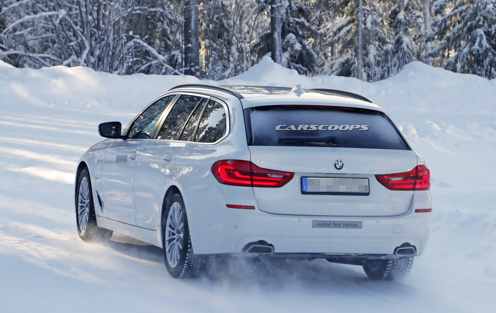 2020 bmw 530e iperformance touring spy 10 BMW Preparing 530e iPerformance Touring PHEV For 2019 Release (But Not For America)