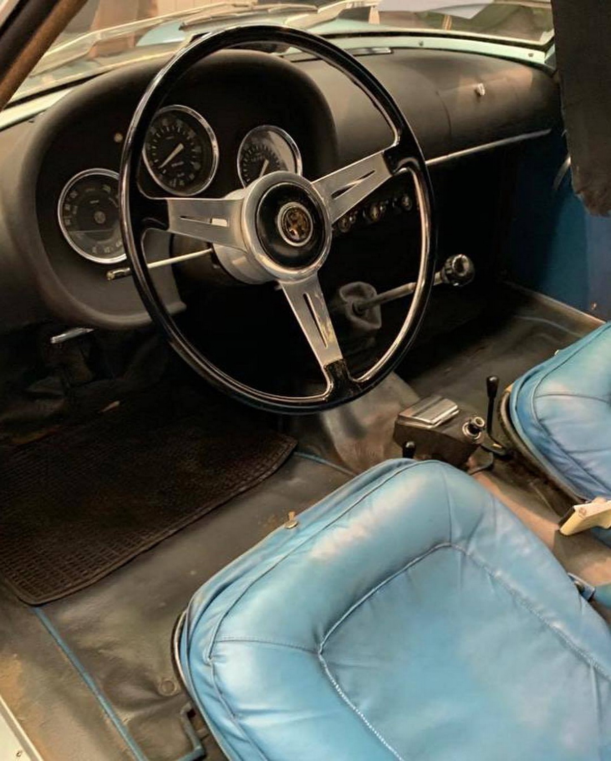 1962-Alfa-Romeo-Giulietta-SZ-07 1962 Alfa Romeo Giulietta SZ Sitting In Basement For 35 Years Sells For $650K