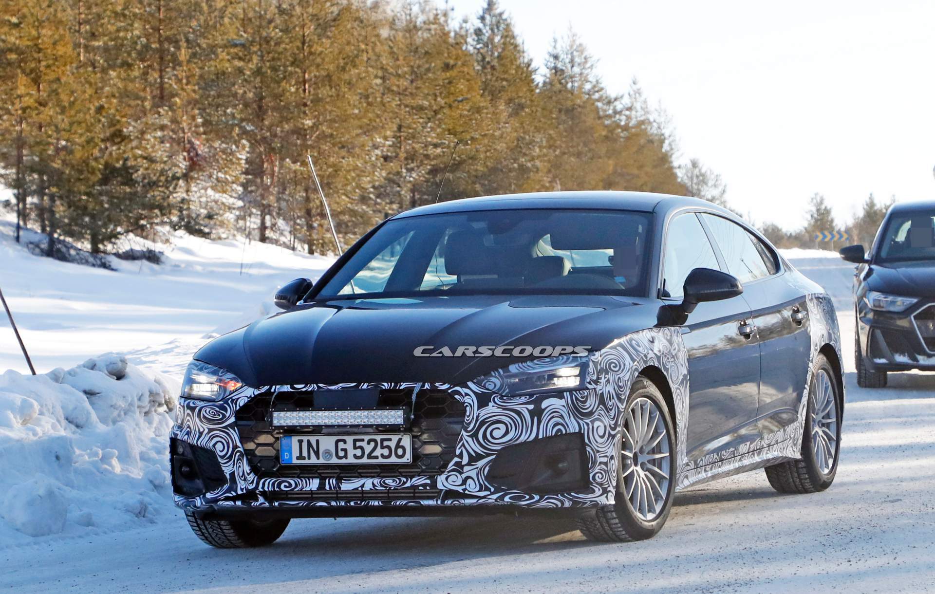 2020 Audi A5 Sportback facelift spy shots 3 2020 Audi A5 Sportback Facelift Comes Out Of Its Hideout