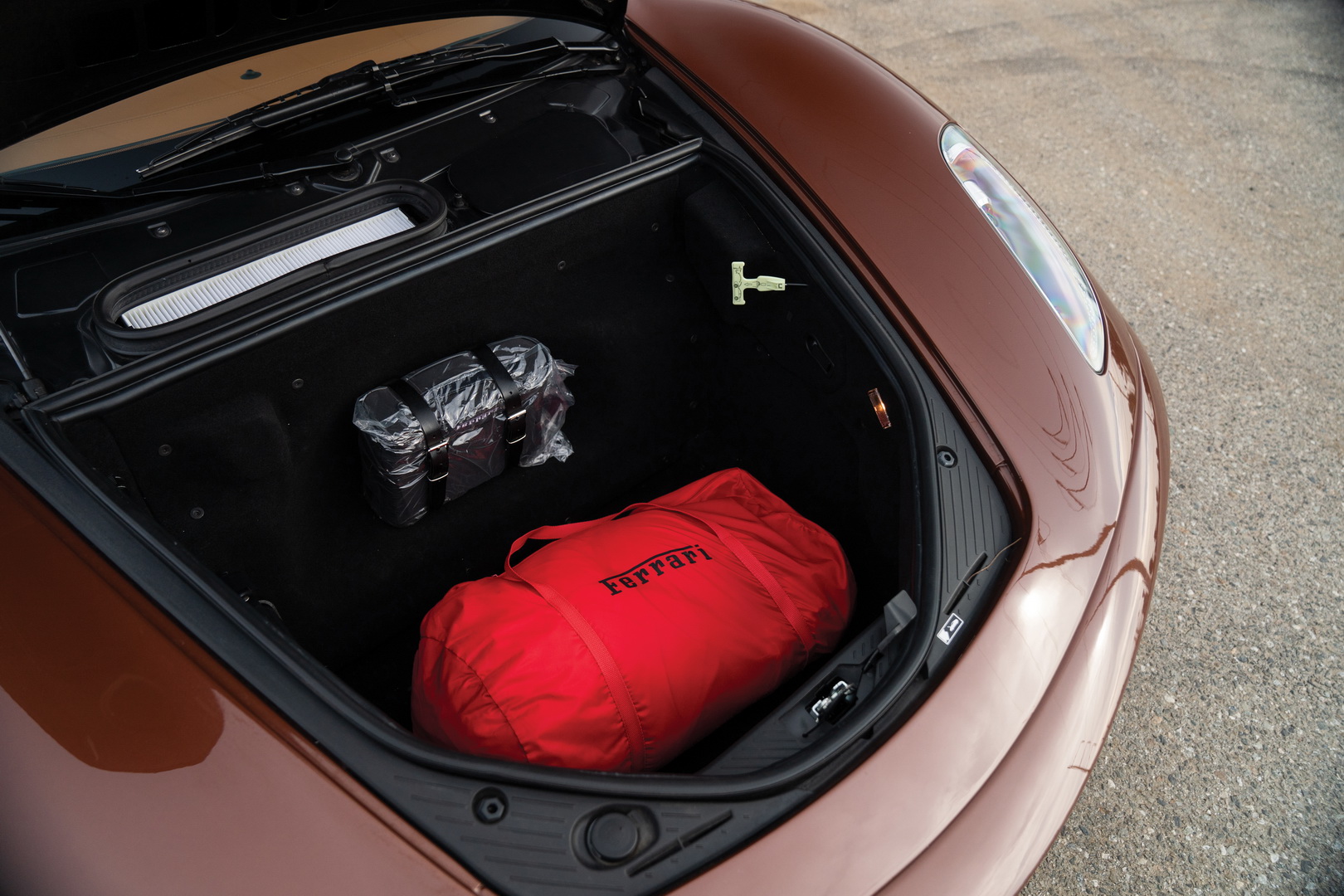 ferrari f430 spider marrone 1971 19 Ferrari F430 Spider In Classic Marrone 1971 Paint Job Is Just Gorgeous