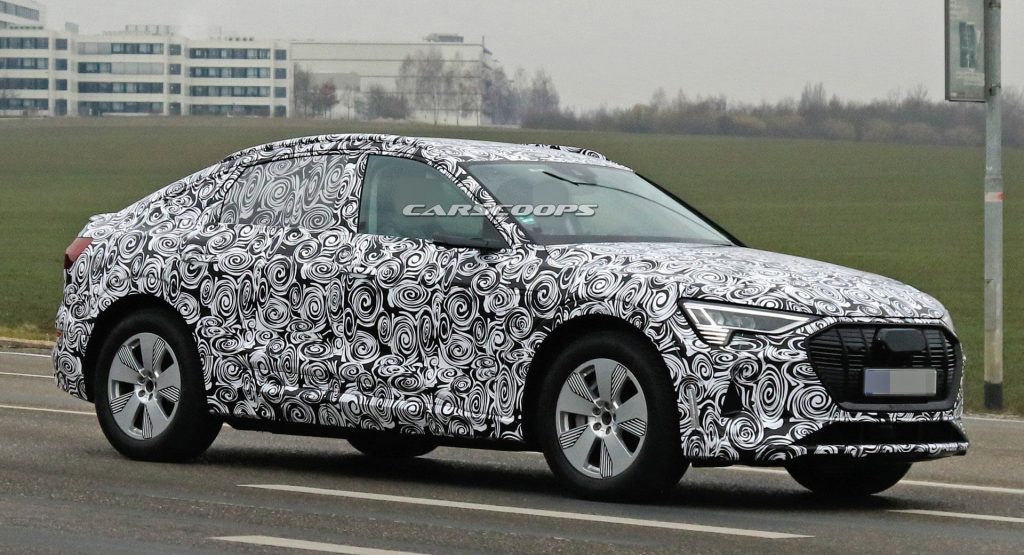  Production 2020 Audi e-tron Sportback Looks Less Futuristic Than Concept