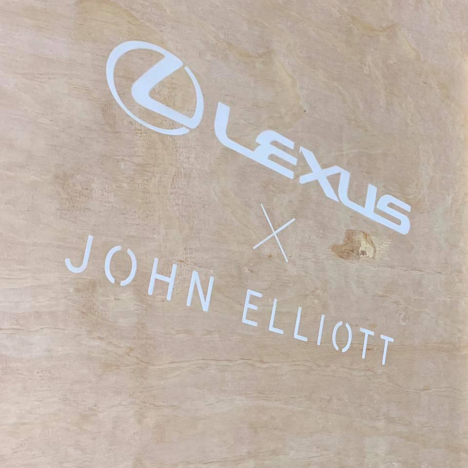 Nike Lexus UX_4 Lexus UX Gets Fancy Nike Air Force 1 Inspired White Tires Designed By John Elliott