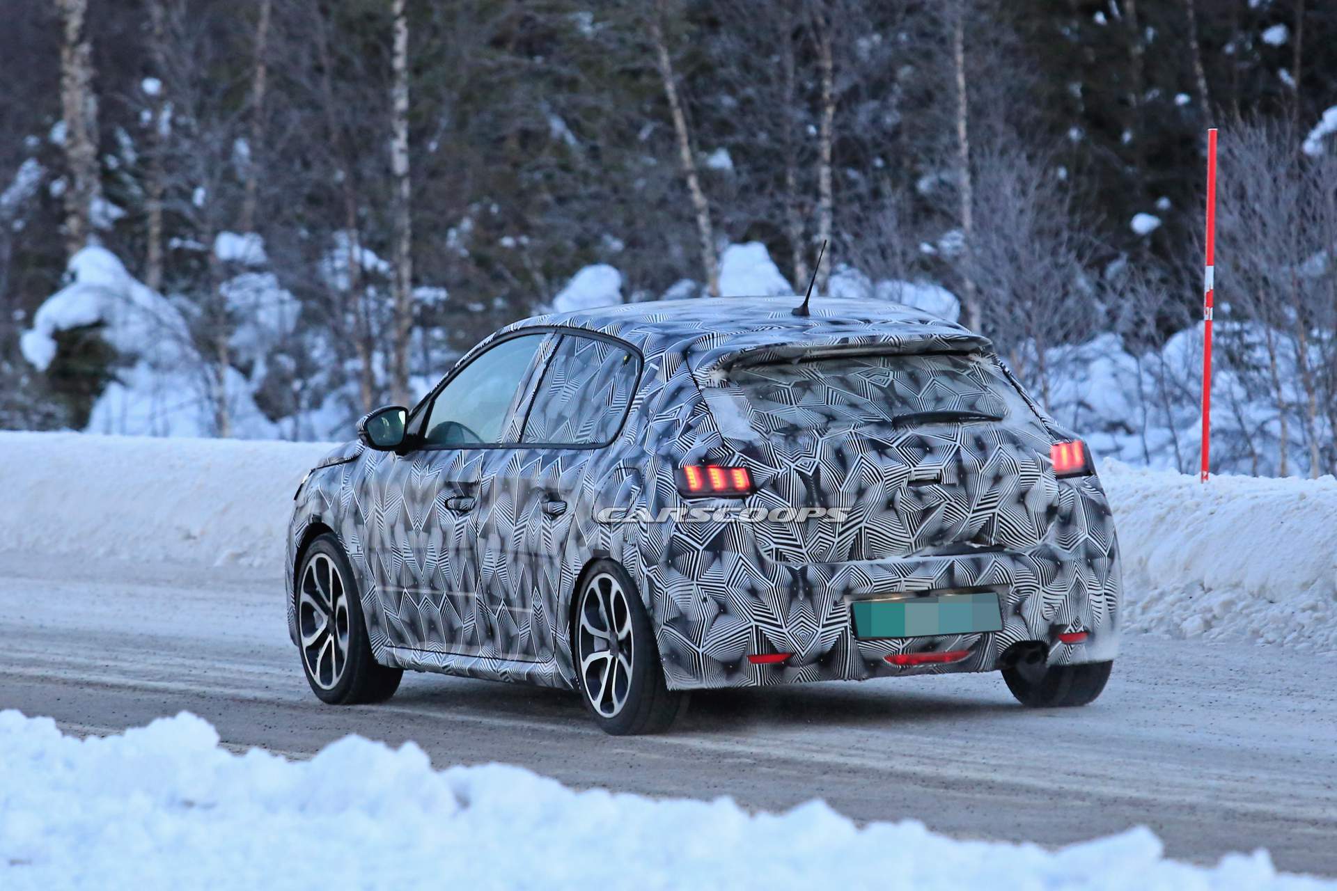 2020 Peugeot 208 spy shots 8 All-New 2020 Peugeot 208 Arriving This Year With Pure-Electric Range-Topper