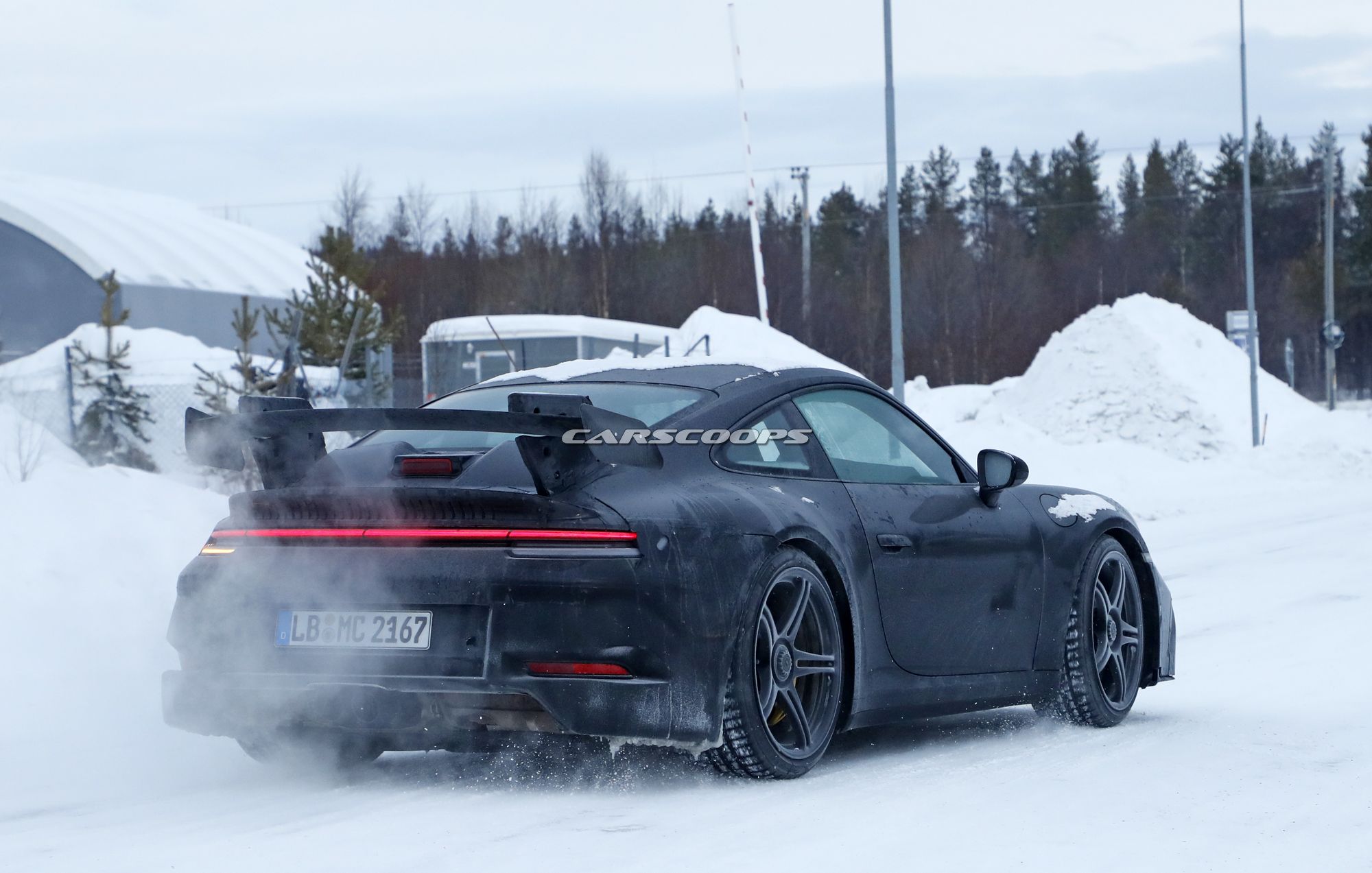 Porsche-911-GT3-Spy-Shots-12 2020 Porsche 911 GT3: Take A Look At That Rear Wing
