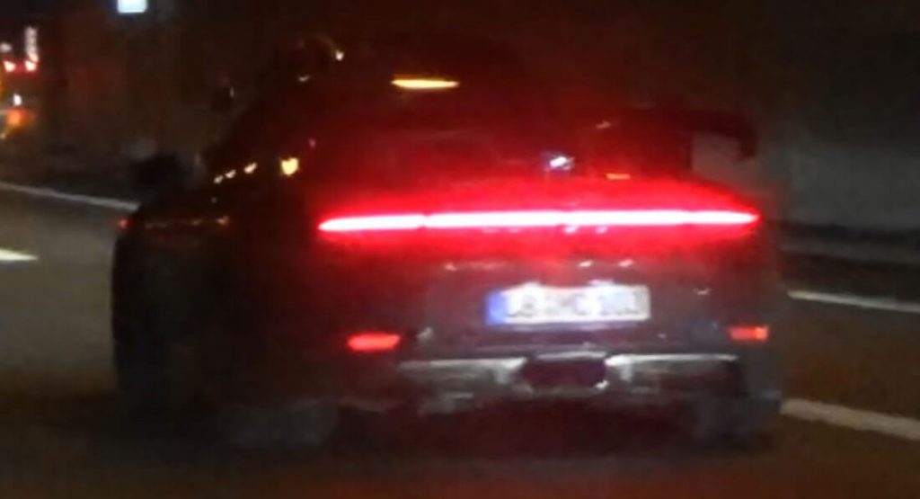  Is This The New Porsche 911 GT3 Or The GT3 RS Caught In The Open?