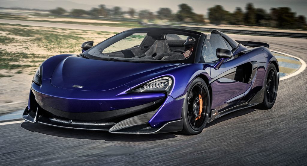 Bask In The Glory Of The Colorful McLaren 600LT Spider