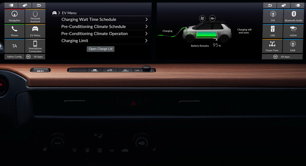 Electric Honda E Details Its Full-Width Digital Dashboard