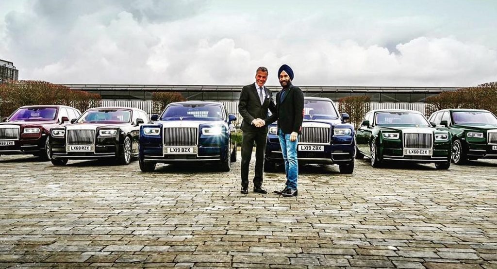  Billionaire Buys Six New Rolls-Royces In Colors That Match His Turbans, Ups Collection To 20