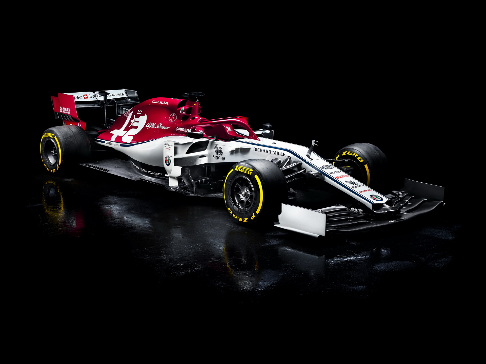 alfa romeo racing official 2019 f1 livery 5 Alfa Romeo Debuts 2019 F1 Livery With Giulia And Stelvio Branding