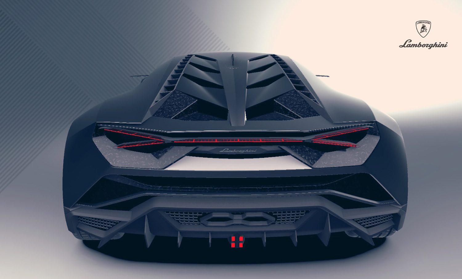 lamborghini trono rendering 10 Lamborghini Trono Is A Cross Between Terzo Millennio And Huracan