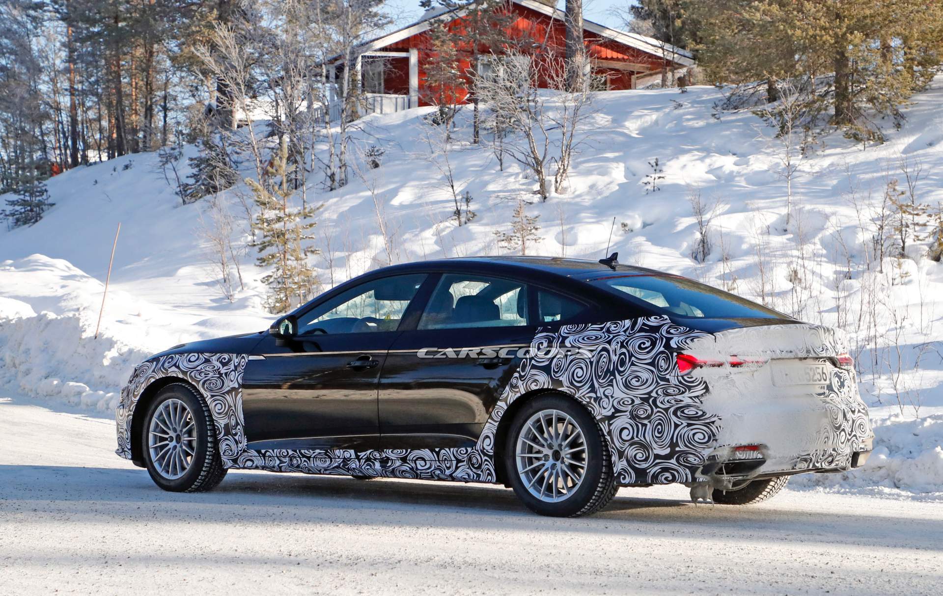 2020 Audi A5 Sportback facelift spy shots 10 2020 Audi A5 Sportback Facelift Comes Out Of Its Hideout