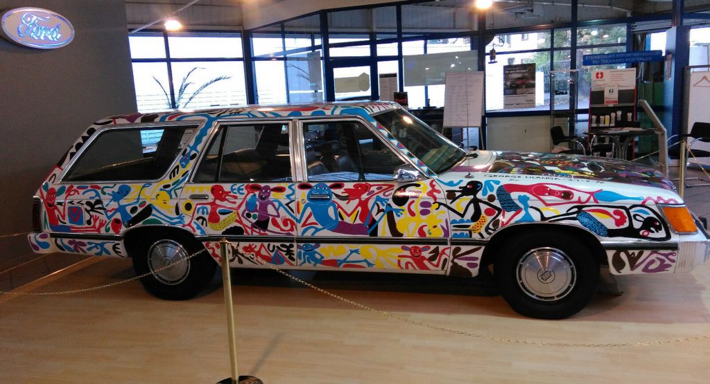  A 1983 Ford LTD Station Wagon “Art Car” Worth $2.25 Million? Are You Nuts?