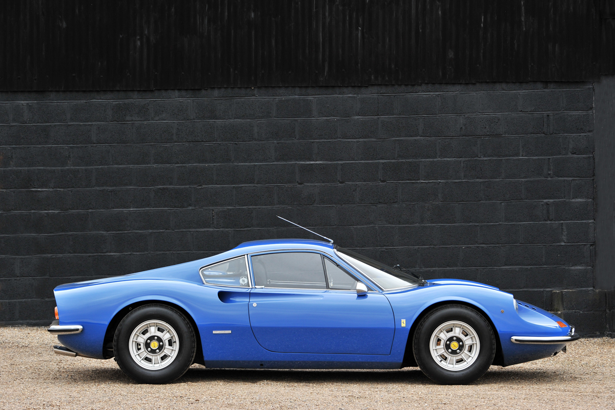 1972 ferrari dino azzuro rare auction 4 Blue 1972 Ferrari Dino In RHD Could Fetch As Much As $360,000