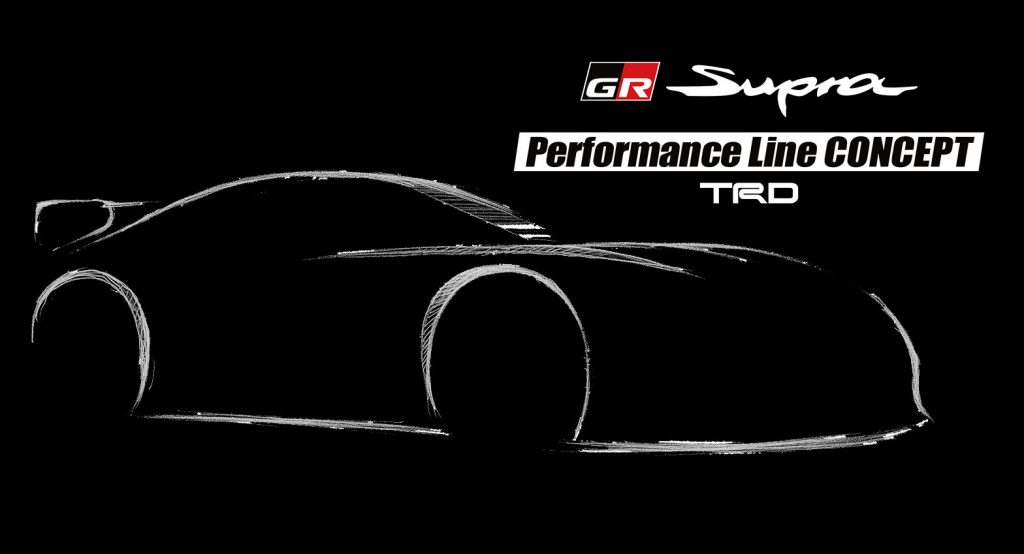 TRD 2020 Toyota GR Supra Performance Line Concept Coming Next Friday