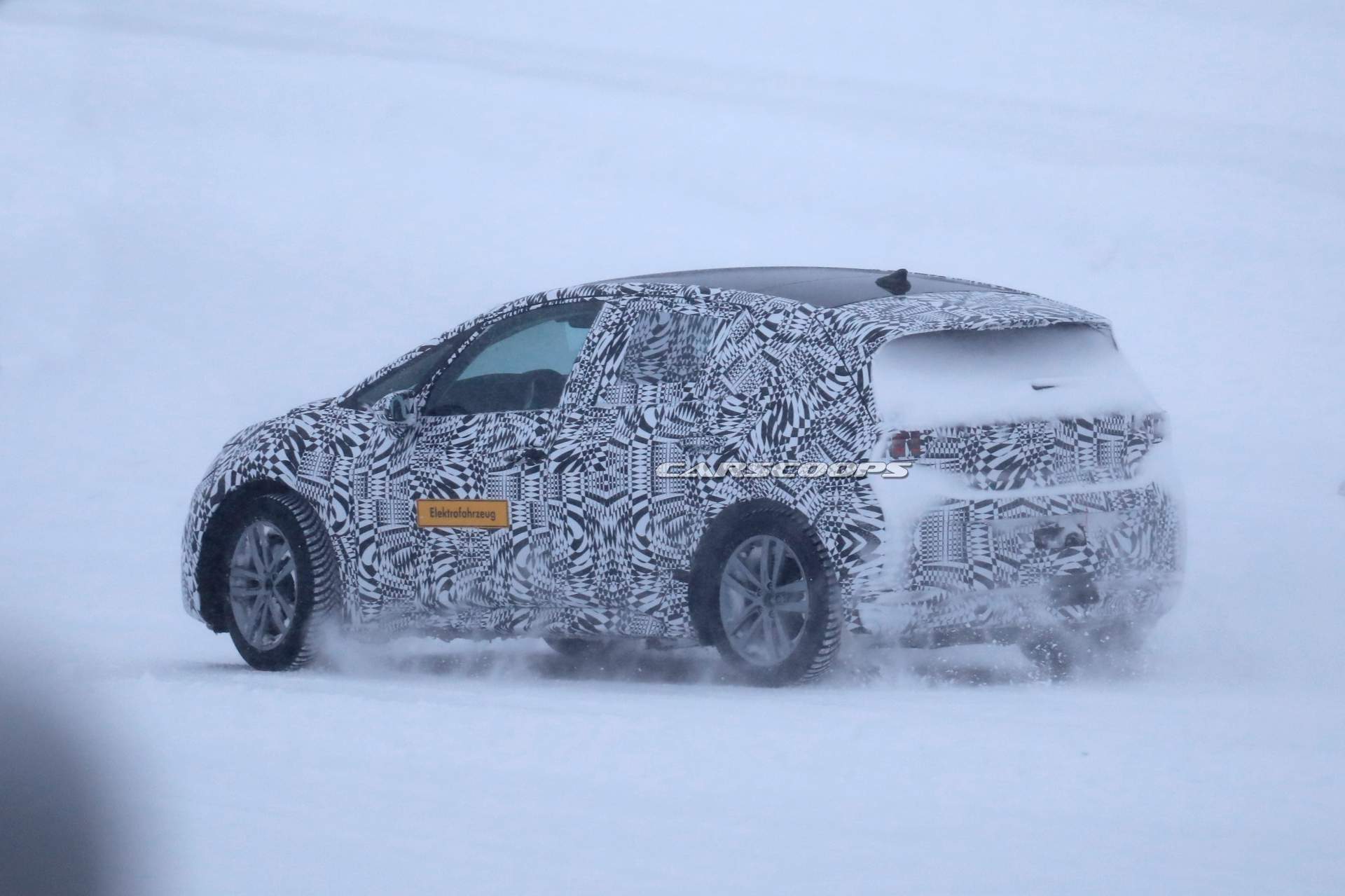 VW ID Neo spy shots 9 2020 VW ID Hatchback Spotted Testing Its Electric Powertrain In Extreme Winter Conditions